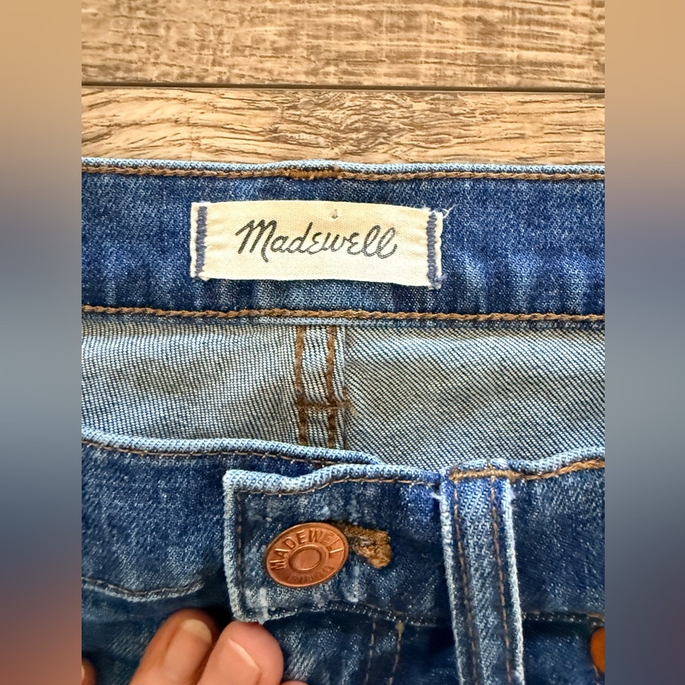 Madewell The Slim Boyfriend Jeans Size 27 - Picture 9 of 9